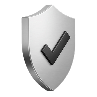 Marca de verificación en 3D como icono en la página Cómo funciona de Álamo Rendecto